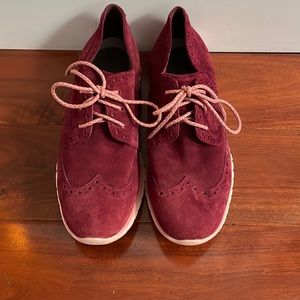 Cole Haan Womens Sneakers size 9 color burgundy